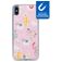 My Style Magneta iPhone XS Max Hoesje Flexibel TPU Backcover - Pink Alpaca
