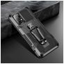 Mobigear Armor Stand Samsung Galaxy A52s 5G Hoesje Hardcase Backcover Shockproof met Standaard - Zwart