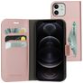 Mobiparts Classic Wallet iPhone 12 Pro Hoesje Bookcase Portemonnee - Roze