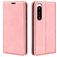 Mobigear Retro Slim Sony Xperia 5 IV Hoesje Bookcase Portemonnee - Roze