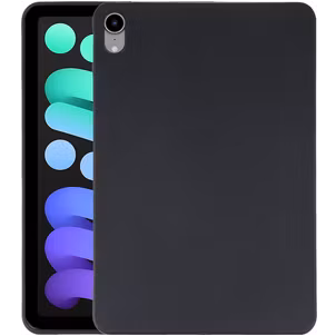 Mobigear Basics Dunne iPad Mini 7 (2024) Hoes Flexibel TPU Backcover - Zwart