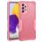 Mobigear Non-slip Armor Samsung Galaxy A73 Hoesje Hardcase Backcover Shockproof - Roze