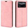 Mobigear Retro Slim POCO X4 Pro 5G Hoesje Bookcase Portemonnee - Roze