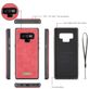 Caseme 007 Samsung Galaxy Note 9 Hoesje Uitneembare 2in1 Bookcase Portemonnee - Rood