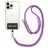 Mobigear Lanyard Universeel Verstelbaar Telefoonkoord - Blauw / Rood / Wit