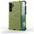 Mobigear Honeycomb Samsung Galaxy S24 Hoesje Hardcase Backcover Shockproof - Groen