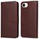 Mobigear Wallet iPhone 16e Hoesje Bookcase Portemonnee - Bruin