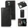 Mobigear Wallet iPhone 12 Mini Hoesje Uitneembare 2in1 Bookcase Portemonnee - Zwart