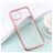 Mobigear Royal iPhone 12 Pro Max Hoesje Flexibel TPU Backcover - Transparant / Roségoud