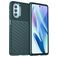 Mobigear Groove Motorola Moto G51 5G Hoesje Flexibel TPU Backcover - Groen
