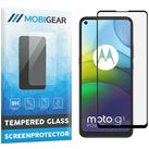 Mobigear Premium Motorola Moto G9 Power Glazen Screenprotector - Case Friendly - Zwart