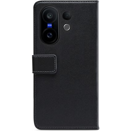 Mobilize Classic Gelly Wallet Vivo X200 FE Hoesje Bookcase Portemonnee - Zwart