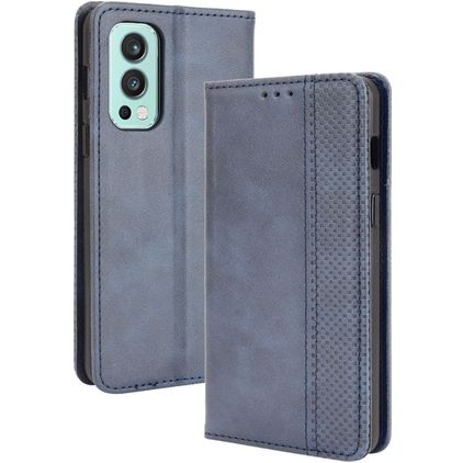 Mobigear Sensation OnePlus Nord 2 Hoesje Bookcase Portemonnee - Blauw