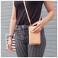 Antonio Fonzo Crossbody Telefoontasje - Small - Salmon Pink