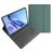 Mobigear Keys iPad Pro 10.5 Inch (2017) Hoes QWERTZ Bluetooth Toetsenbord Bookcase + Stylus Houder - Groen