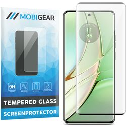 Mobigear Premium Motorola Edge 40 Glazen Screenprotector - Case Friendly - Zwart
