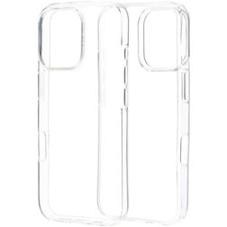 Mobiparts Classic Doorzichtig iPhone 16 Pro Hoesje Flexibel TPU Backcover - Transparant