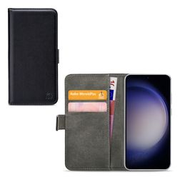 Mobilize Classic Gelly Wallet Samsung Galaxy S23 Hoesje Bookcase Portemonnee - Zwart