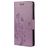 Mobigear Flowers Xiaomi Redmi Note 10 5G Hoesje Bookcase Portemonnee - Paars