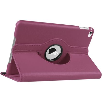 Mobigear DuoStand iPad Mini 4 (2015) Hoes Draaibare Bookcase - Paars