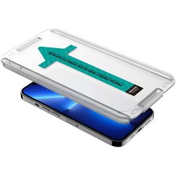 ITSkins Supreme iPhone 13 Pro Max Glazen Screenprotector - Case Friendly + Installatie Frame