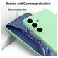 Mobigear Rubber Touch Samsung Galaxy S25 FE Siliconen Hoesje Backcover - Groen