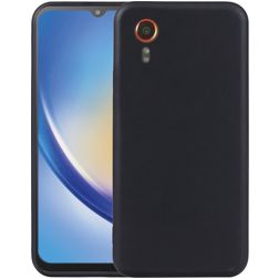 Mobigear Basics Samsung Galaxy Xcover 7 Hoesje Flexibel TPU Backcover - Zwart