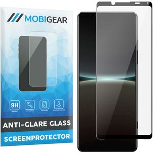 Mobigear Premium Sony Xperia 5 IV Glazen Screenprotector - Case Friendly - Zwart