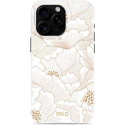 MIO iPhone 16 Pro Max MagSafe Hoesje Hardcase Backcover - White Roses