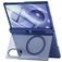 Mobigear Kickstand Samsung Galaxy Z Fold 8 MagSafe Hoesje Hardcase Backcover Shockproof met Standaard - Blauw