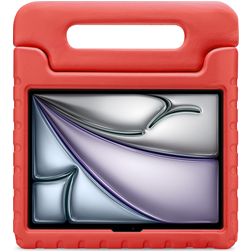 Xccess Kids Guard iPad Pro 13 Inch (2024) Kinder Tablethoes met Handvat - Rood