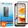 Mobigear Premium LG K61 Glazen Screenprotector - Case Friendly - Zwart (2-Pack)