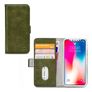 Mobilize Elite Gelly iPhone XS Max Hoesje Bookcase Portemonnee - Groen