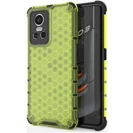 Mobigear Honeycomb Realme GT Neo 3 Hoesje Hardcase Backcover Shockproof - Groen