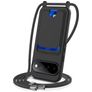Mobigear Lanyard Card Google Pixel 11 Pro XL Siliconen Hoesje met koord en Pasjeshouder - Zwart