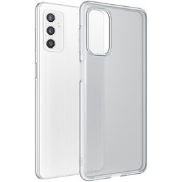 Mobigear Shockproof Doorzichtig Samsung Galaxy M52 Hoesje Hardcase Backcover Shockproof - Transparant