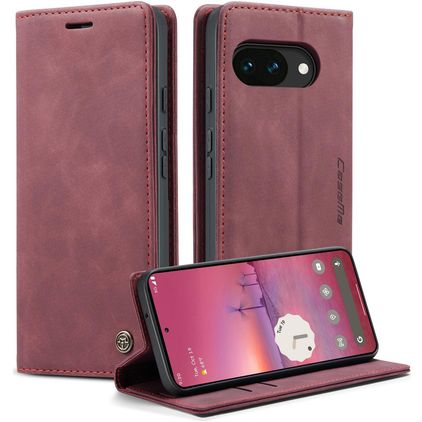 CaseMe 013 Google Pixel 10a Hoesje Bookcase Portemonnee - Rood