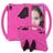 Mobigear AeroArmor Lenovo Tab P11 Gen 1 Kinder Tablethoes met Handvat + Stylus Houder - Roze