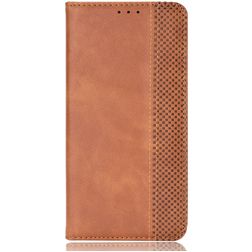 Mobigear Sensation Sony Xperia 1 V Hoesje Bookcase Portemonnee - Cognac