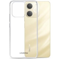 Mobilize Gelly Case Doorzichtig Realme Note 70T Hoesje Flexibel TPU Backcover - Transparant