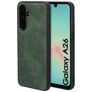 Mobiparts Classic Samsung Galaxy A26 MagSafe Hoesje TPU,Kunstleer Backcover - Emerald Green