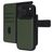 Mobiparts iPhone 17 Pro Hoesje Echt Leer Uitneembare 2in1 Bookcase Portemonnee - Groen