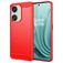 Mobigear Brushed OnePlus Nord 3 Hoesje Flexibel TPU Backcover - Rood