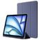 Mobigear Tri-Fold Gel iPad Air 11 Inch (2025) Hoes TPU,Kunstleer Bookcase + Stylus Houder - Paars