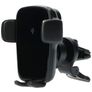 Mobiparts Wireless Charge Telefoonhouder Auto Ventilatierooster Klem Universeel - Zwart