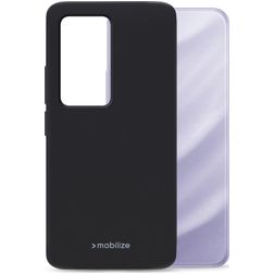 Mobilize Rubber Gelly Xiaomi Redmi 15 Hoesje Flexibel TPU Backcover - Zwart