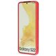 Mobiparts Samsung Galaxy S22 Siliconen Hoesje Backcover - Scarlet Red