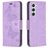 Mobigear Butterfly Samsung Galaxy S24 Hoesje Bookcase Portemonnee - Paars