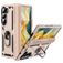 Mobigear Armor Ring Samsung Galaxy Z Fold 6 Hoesje Hardcase Backcover Shockproof met Ringhouder - Oranje