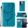 Mobigear Butterfly OPPO Reno 8 Pro 5G Hoesje Bookcase Portemonnee - Blauw